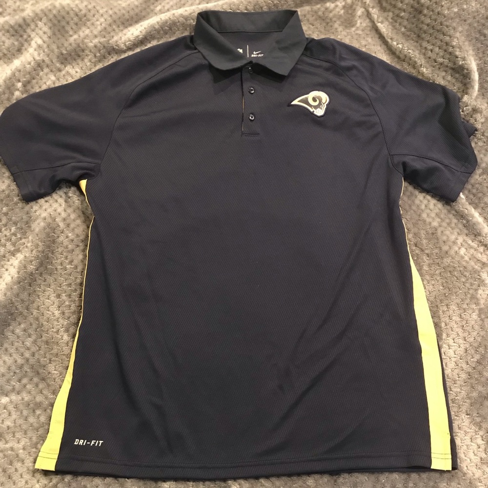 Like new NFL LA Rams Nike sz L Dri Fit shirt